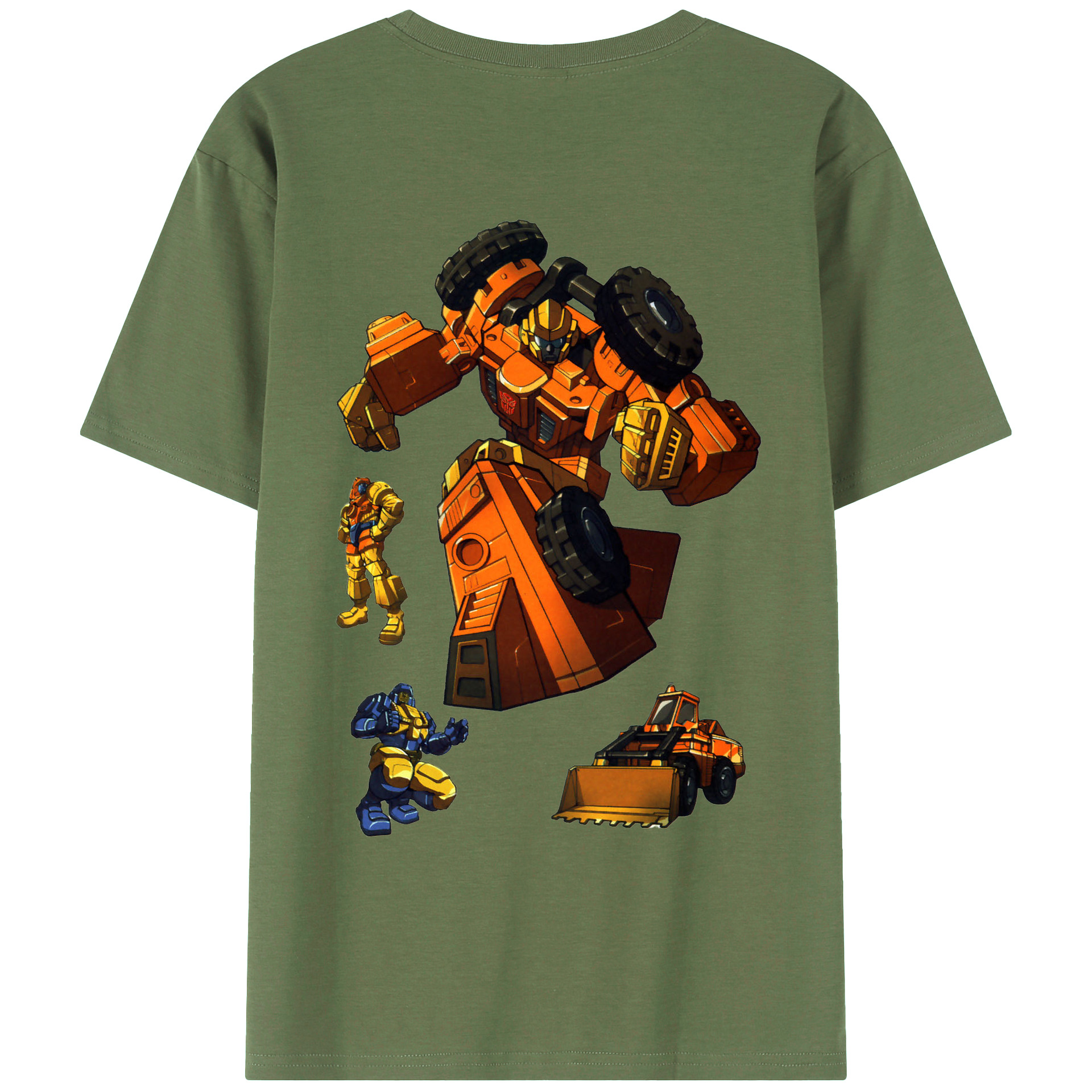 （画像用）  綿100％ メンズ半袖Tシャツ（バックプリント） 通気性
